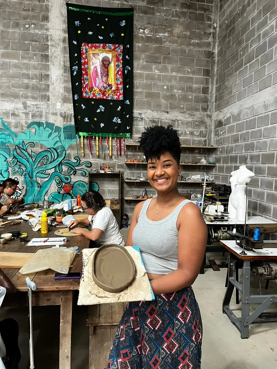 Retrato de Bárbara, estudante do ITA